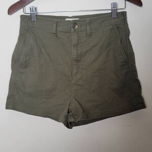 Madewell Camp Shorts Army Green Size Small